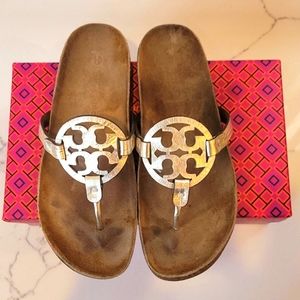 Tory Burch Miller Cloud in Metallic